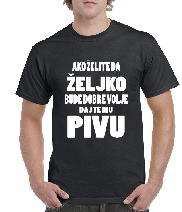 Ako želite da Željko bude dobre volje dajte mu pivu (IME PO ŽELJI)