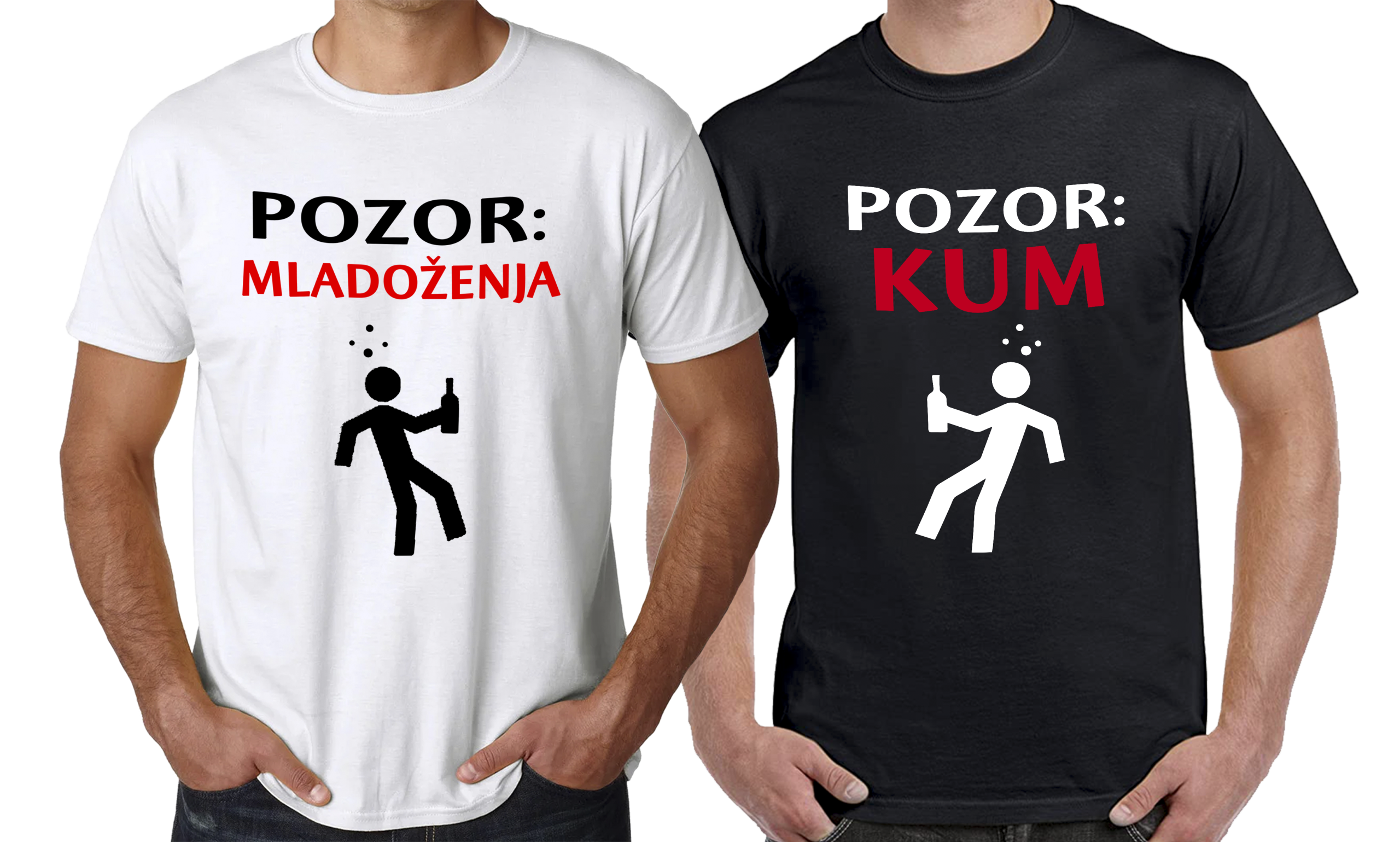 Majica za mladoženju i kuma OPREZ - Slika 2