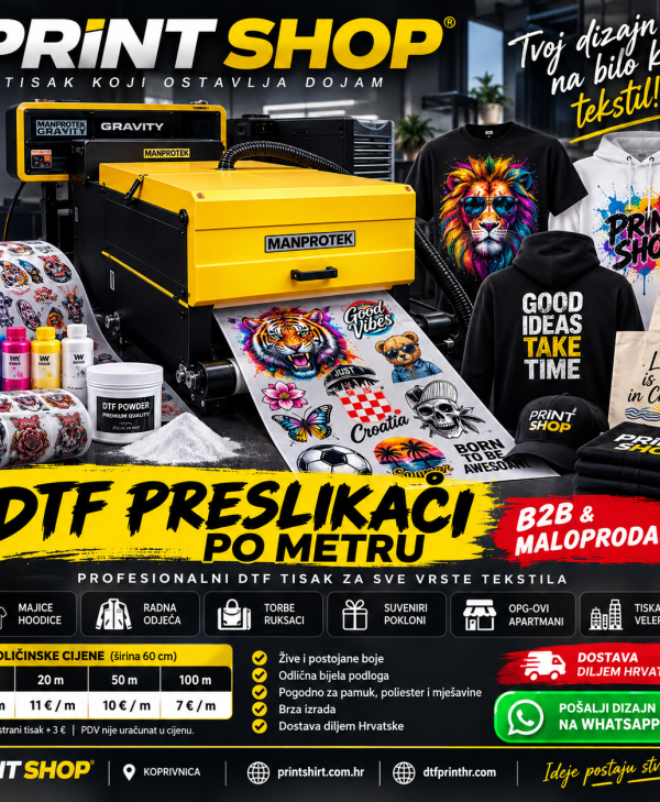 DTF preslikači po metru – Print Shop Koprivnica