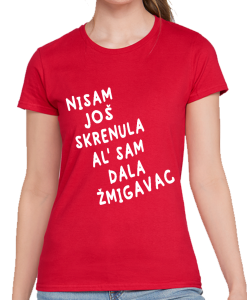 Nisam još skrenula al' sam dala žmigavac